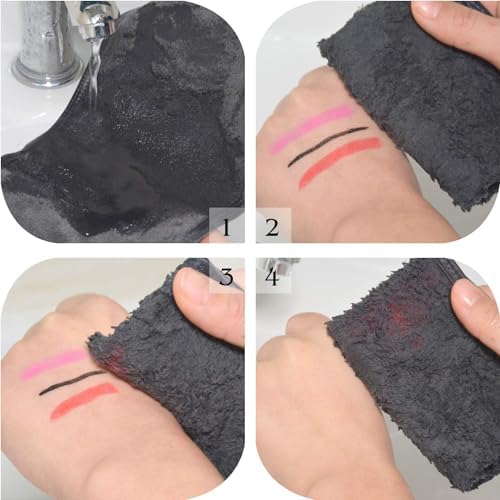 SINLAND Makeup Remover Cloth Reusable Microfiber Face Cloth - Image 4