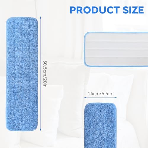 Microfiber Mop Pad for Rubbermaid Commercial 20 Inch Mop Head - Image 7