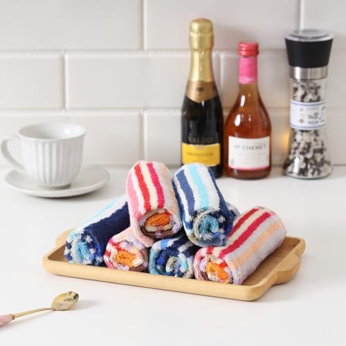 Oeleky Dish Cloths for Washing Dishes, Kitchen Hand Towels WashCloths - Image 2