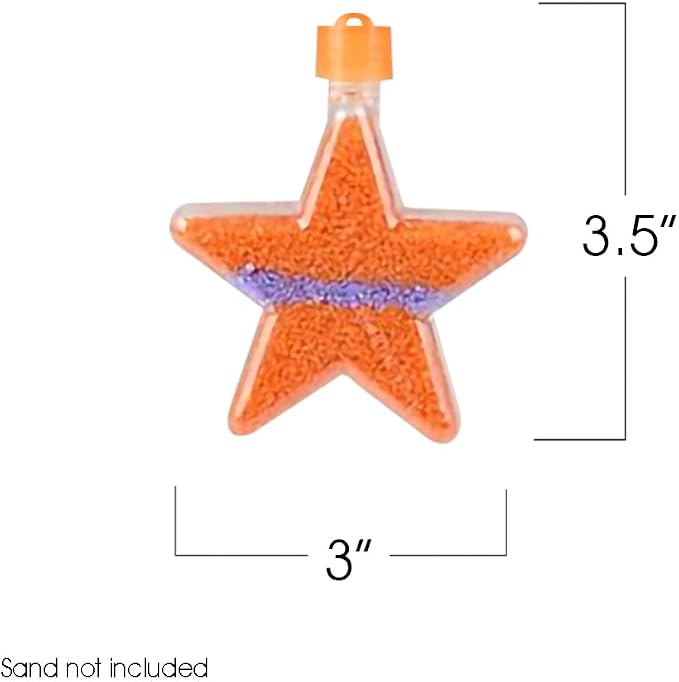 ArtCreativity Star Sand Art Bottle Necklaces, Sand Art Craft Kit - Image 3