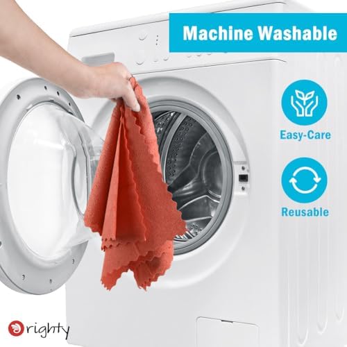 Orighty Microfiber Cleaning Cloth Bulk, 150 Pack Shop Towels 12x12 in - Image 7