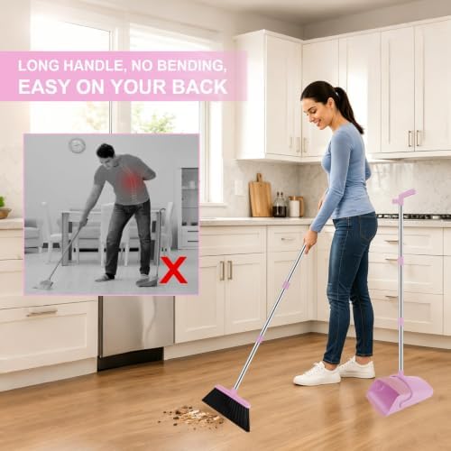 Broom and Dustpan Combo Set - Image 4