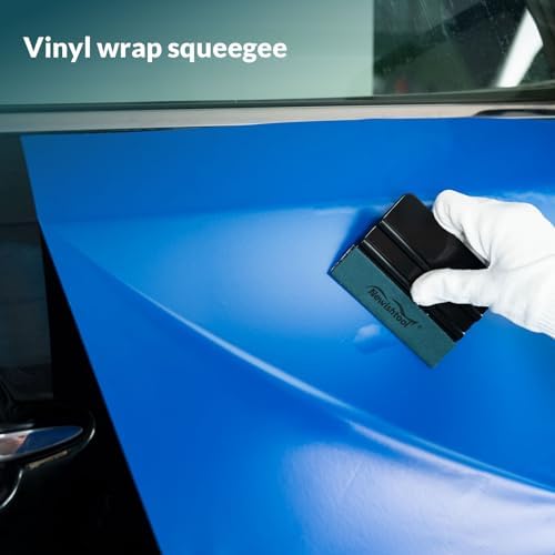NEWISHTOOL 3 Pcs Vinyl Wrap Squeegee Different Size Felt Squeegee - Image 6