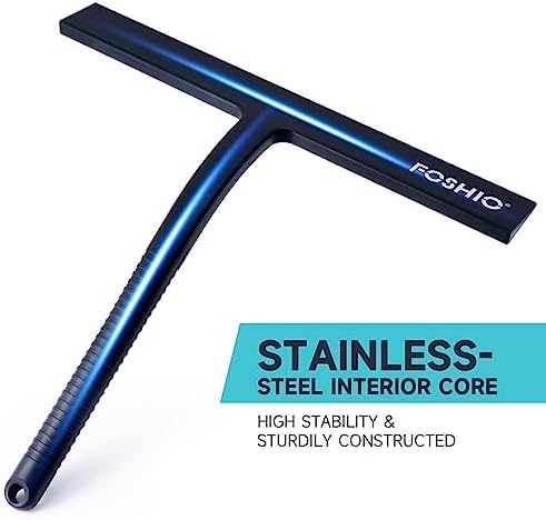 FOSHIO Shower Squeegee for Glass Doors - Image 4