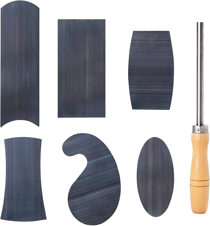 New Cabinet Scraper Cards and Cabinet Scraper Burnisher by HERMIT+TOOLS
