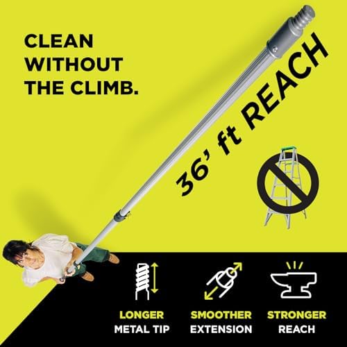 DOCAZOO Extension Telescoping Pole 5-12 Ft - Image 4