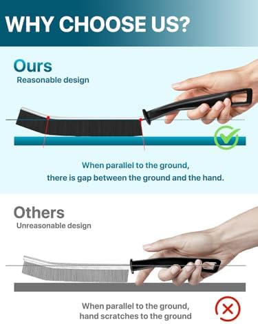 6Pcs Hard Bristle Crevice Cleaning Brush, Designed - Image 3