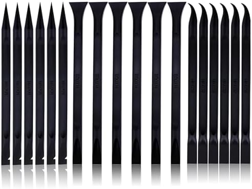 18 PCS Carbon Fiber Plastic Scrapers Tool, Non-Scratch Scraper Tool by Unknown