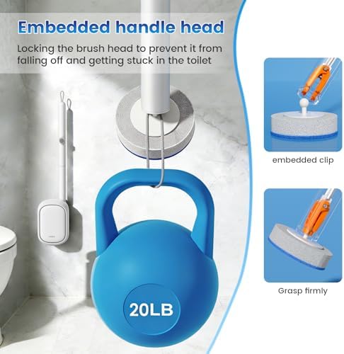 36pcs Disposable Toilet Brush Refills, Toilet Bowl Cleaner Refill Pads - Image 4