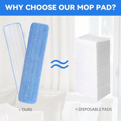 36" Microfiber Pad for Rubbermaid Commercial 36 Inch Mop Head - Image 5