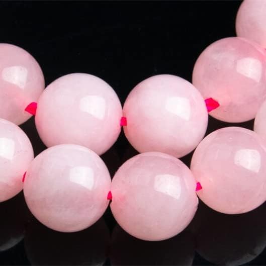 Zenkeeper 108 Pcs Rose Quartz Beads - Image 3