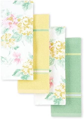 Martha Stewart Amber Floral Kitchen Towel Set 4-Pack by MarthaStewart