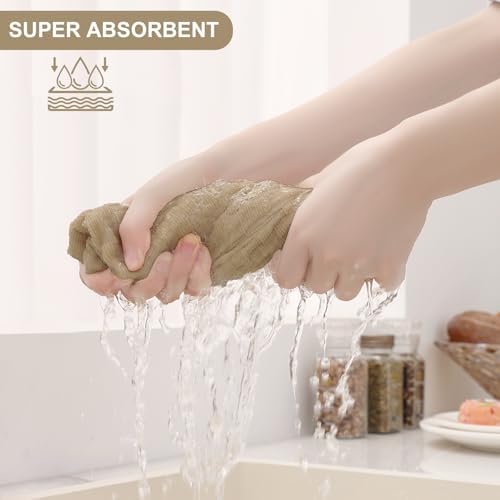 Homaxy 100% Cotton Terry Dish Cloths - Image 4
