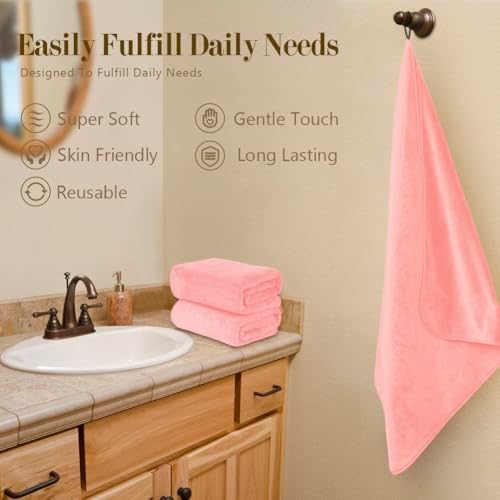 Orighty Bath Towels, Soft Feel Bath Towel, 2 Pack - Image 3