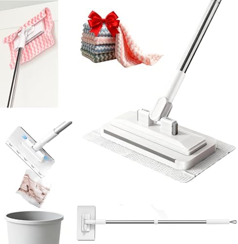 Multi-Purpose Mini Dust Mop, Small & Lightweight House Cleaning Essential by KZKR