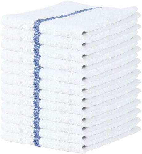 12 Pack of Bar Mop Towels by SoftTextiles