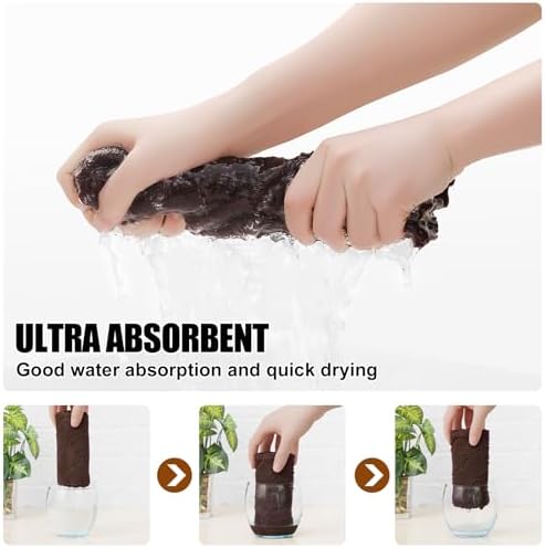 Homaxy 12 Pack Super Soft & Absorbent Dish Cloths - Image 3