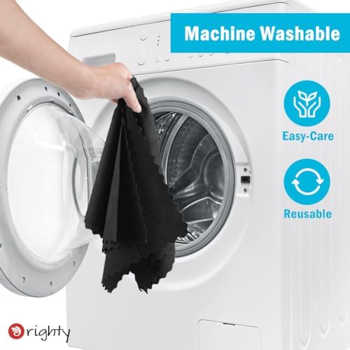 Orighty Microfiber Cleaning Cloth Bulk, 150 Pack Shop Towels 12x12in - Image 6