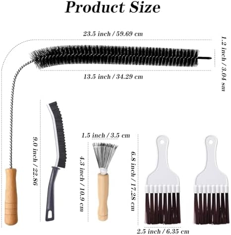 Refrigerator Coil Cleaning Brush Kit, Cleaner Brush Accessories - Image 2