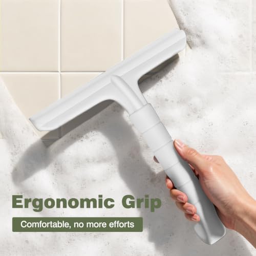 Roylvan Silicone Shower Squeegee, All-in-One Shower Squeegee - Image 3