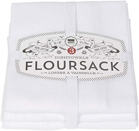 Now Designs Kitchen Dish Towels White by NowDesigns
