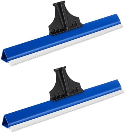 2 Pack 16 Inches Epoxy Floor Squeegees Notched Squeegee by Lanties