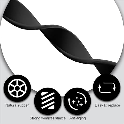 41-Inch High Elasticity Replacement Rubber Squeegee Strips - Image 4