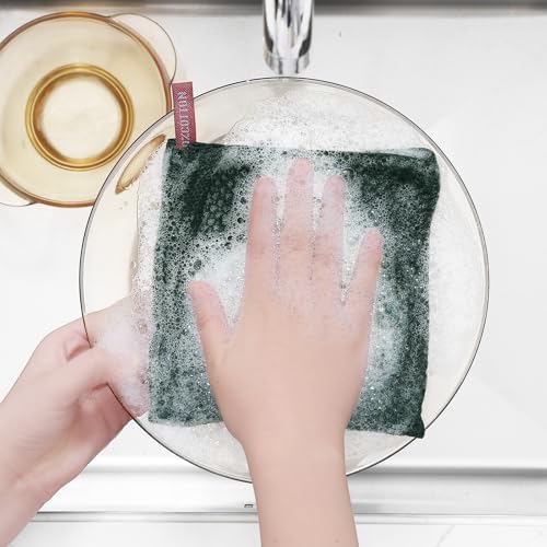 Homaxy 100% Cotton Waffle Weave Kitchen Dish Cloths - Image 4