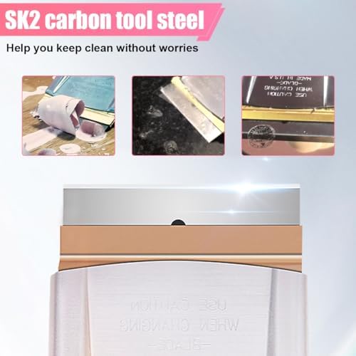 ZIMISI Razor Blade Scraper Tool, Retractable Glass Scraper - Image 5