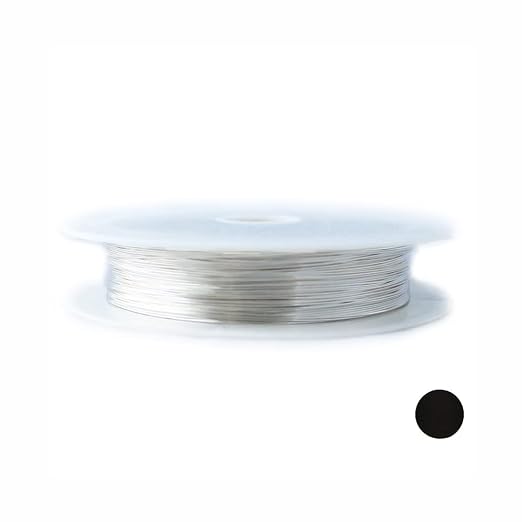 925 Sterling Silver Wire, 28 Gauge, Half Hard, 25FT by CRAFT WIRE | Sterling by CRAFTWIRE