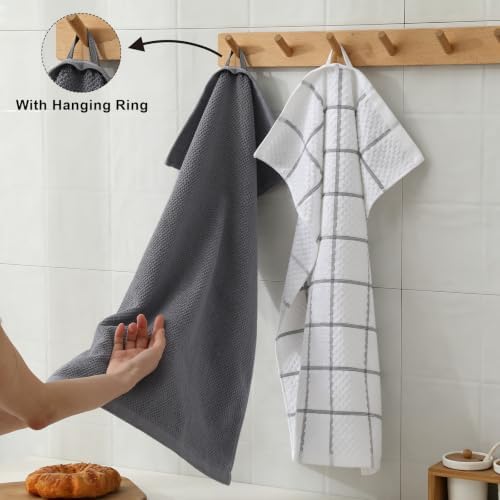 100% Cotton Kitchen Dish Towels, 6 Pack - Image 4