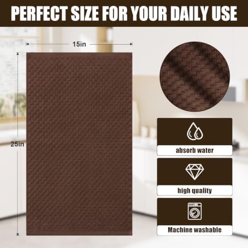 Homaxy 100% Cotton Terry Kitchen Towels - Image 4