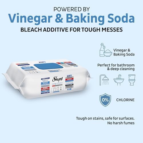 Sleepy Easy Clean XL Heavy Duty Cleaning Wipes – Chlorine-Free Bleach & Vinegar - Image 6