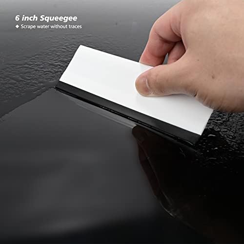 EHDIS 6" Block Squeegee Car Rubber Squeegee - Image 3