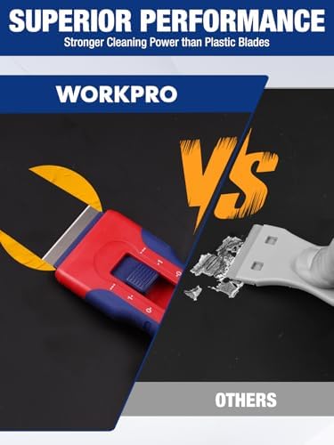 WORKPRO Retractable Razor Blade Scraper - Image 5