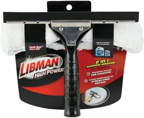 LIBMAN 194 Washer, Microfiber and Squeegee by TheLibmanCompany