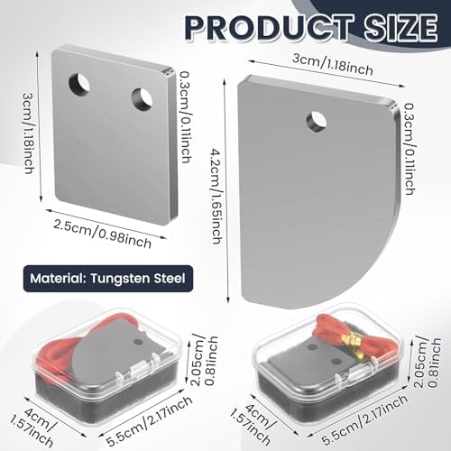 2 Pcs Tungsten Carbide Denibbing Tool - Image 2