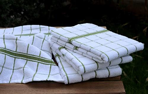 AMOUR INFINI Terry Cotton Kitchen Towels 4-Pack - Image 3