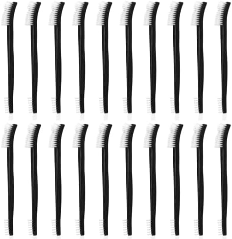 cobee 20Pcs Double-Ended Cleaning Brushes, Plastic Small Cleaning Brush Stiff by Unknown