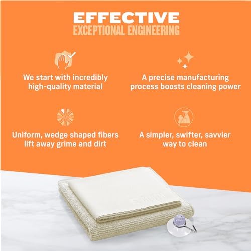 E-Cloth Shower Cleaning Kit, Reusable Microfiber Cleaning Cloth, Ideal Shower - Image 6
