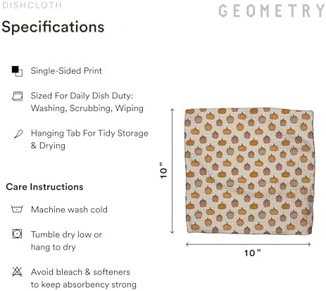 GEOMETRY Kitchen Dish Cloths - Image 6