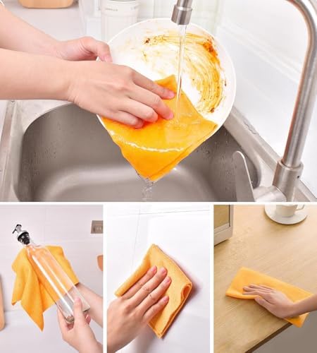 KitchLife Microfiber Cleaning Cloth Roll, 200 Pack - Image 3
