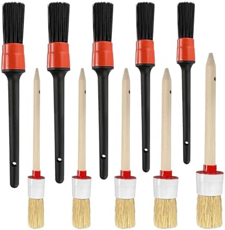 10PCS Car Detailing Brush Set, Auto Detail Dust Brushes by Unknown