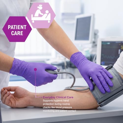 MedPride Powder-Free Nitrile Exam Gloves) - Image 3