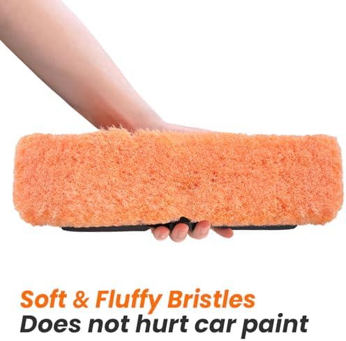 ARTIPOLY 2PCS 10" Car Wash Brush Head - Image 4