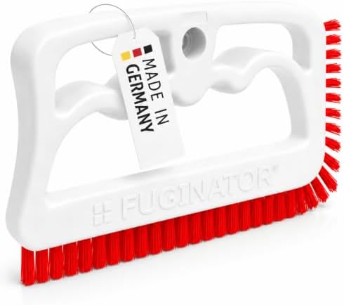 FUGINATOR® Grout Brush White/Red by Fugenial