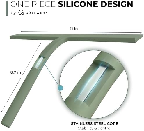 GÜTEWERK Silicone Shower Squeegee - Image 5