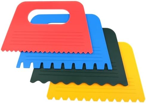 7 Piece Plastic Paint Scraper Set - Image 3