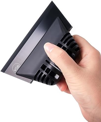 FOSHIO Black Small Squeegee, Non-Slip Handle Rubber PPF Squeegee - Image 3