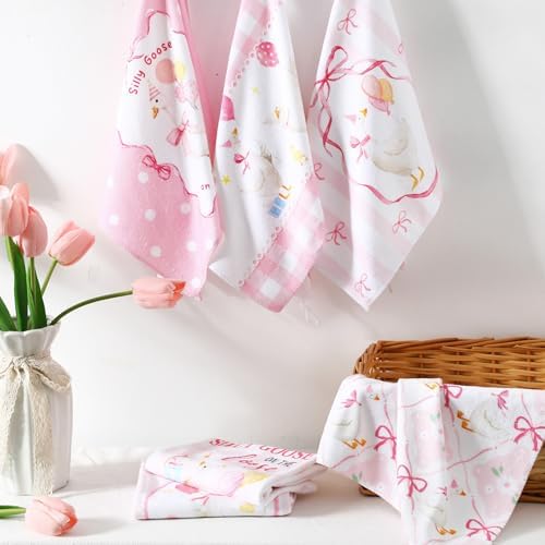 Breling 6 Pcs Silly Goose Kitchen Towels - Image 3